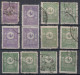 ⁕ Turkey 1901 ⁕ Ottoman Empire / Domestic Post Mi.86, 87 ⁕ 12v Used (unchecked Perf.) - Used Stamps