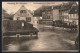 AK Würzburg, Am Wellenbad, Hochwasser 1909, Überschwemmte Strasse Mit Bade-Anstalt J. Böhnlein  - Inondations