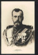 AK Nicolaus II., Kaiser Von Russland In Uniform Mit Orden  - Familles Royales