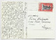 HELVETIA SUISSE SURTAXE  20C SEUL CARTE POSTALE BERN 1940 TO NAPOLI ITALIA - Covers & Documents