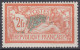 TIMBRE FRANCE MERSON 2Fr ORANGE N° 145 NEUF ** GOMME SANS CHARNIERE - COTE 160 € - 1900-27 Merson