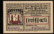 Notgeld Malchow I. M., 3 Mark, Stadtwappen, Landkarte  - [11] Lokale Uitgaven