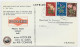MACAU 1 AVO+10 AVOS+5AVOS CARD PUB PLASLMARINE MACAO 1953 TO FRANCE - Cartas & Documentos