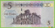 Voyo LIBYA 5 Dinars ND/2015 P81 B546a Ser1 ب/6 UNC - Libya