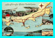 A771 / 385 CARTE GÉOGRAPHIQUE Les Grandes Routes Touristiques Toulon Saint Tropez - Cartes Géographiques