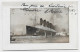 ENGLAND ONE PENNY SOLO POST CARD LUSITANIA MECANIQUE CARDIFF PAQUEBOT 1912 TO FRANCE - Covers & Documents