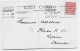 ENGLAND ONE PENNY SOLO POST CARD LUSITANIA MECANIQUE CARDIFF PAQUEBOT 1912 TO FRANCE - Cartas & Documentos