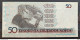 Brazil Banknote C 210 50 Cruzeiros Carlos Drummond De Andrade Literature 1990 Fe 6335 - Brazil