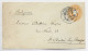 INDIA ENTIER COVER KURSEONG 31 MT 1911 TO BELGIQUE - 1882-1901 Impero