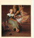 Art - Peinture - Paul Peel - Ta Fileuse - The Spinner , 1881 - Carte Neuve - CPM - Voir Scans Recto-Verso - Pintura & Cuadros