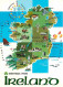 Irlande - Carte Géographique - Ireland - CPM - Voir Scans Recto-Verso - Other