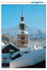 74 - Mégève - Echappée Sur L'Eglise - Hiver - Neige - Flamme Postale - CPM - Voir Scans Recto-Verso - Megève