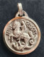 Pendentif Médaille Religieuse Milieu XXe "Saint Georges / S. George" Grav. Fernand Py - Religious Medal - Religion & Esotericism