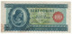 HUNGARY Scarce  100  Forint  P160  (dated  1946)   "Várszegy Gizella + Hands Holding Hammer And Wheat Ears At Back" - Hungría