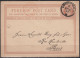 G.B.  Entier VICTORIA 0ne Penny  Posté à LONDRES    Le 6 SP 1877    Pour PARIS - Stamped Stationery, Airletters & Aerogrammes