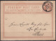 G.B.  Entier VICTORIA 0ne Penny  Posté à LONDRES    Le 6 SP 1877    Pour PARIS - Material Postal