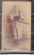 Fixe Format CDV Damiani Marseille Portrait Jeune Fille Coiffe Folklore - Alte (vor 1900)