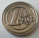 Jeton De Caddie - Banque RHONE-ALPES - En Métal - - Trolley Token/Shopping Trolley Chip