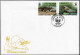 Cuba 2003 Y&T 4117 à 4120 Sur FDC. WWF. Reptile, Crocodile Cubain, Crocodylus Rhombifer Ou Crocodylus Communistus - Autres & Non Classés