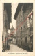 01.  PEROUGES .   Eglise Et Rue Des Rondes . - Pérouges