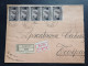 Yugoslavia Kingdom ,Bosnia 1924  R Letter Label HITNO With Stamp And R Label SARAJEVO (No 3094) - Cartas & Documentos