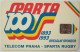 Czech Republic 100 Units Chip Card - Sparta 100 - Rugby - Tchéquie