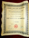 Sucrerie & Distilleries Rethéloises , Rethel (Ardenes) France 1923 Share Certificate - Sonstige & Ohne Zuordnung