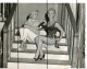 Photographie . NADINE TALLIER Et ANNIE CORDY . 29 JUILLET 1958. PHOTO M. PEVSNER - Geïdentificeerde Personen
