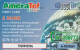 PREPAID PHONE CARD ITALIA AMERATEL (CZ1375 - [2] Sim Cards, Prepaid & Refills