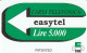 USI SPECIALI EASYTEL LIRE 5000  (CZ1362 - Usi Speciali