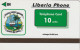 PHONE CARD LIBERIA  (CZ1318 - Liberia
