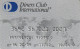 CARTA CREDITO SCADUTA DINERS CLUB  (CZ1065 - Credit Cards (Exp. Date Min. 10 Years)