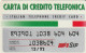 CARTA DI CREDITO TELEFONICA SIP 12/93  (CZ1046 - Usos Especiales