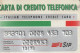 CARTA DI CREDITO TELEFONICA SIP 12/93  (CZ1045 - Special Uses