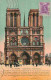 75 - Paris 4 - Cathédrale Notre-Dame - Oblitération Ronde De 1936 - CPA - Voir Scans Recto-Verso - Distretto: 04