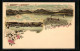 Lithographie Starnberg, Dampfer Luitpold Auf Rundfahrt Auf Dem Starnberger See, Umgebung Des Starnberger Sees Um 1900  - Starnberg