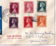 Lettre Recommandée 1957 Monaco Naissance Princesse Caroline De Monaco Monte Carlo Grimaldi Stamp Grace Kelly - Briefe U. Dokumente