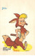 DISNEY - SAN58262 - Carte Pub Tobler - Foxie - Autres & Non Classés