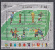 URUGUAY 1998 FOOTBALL WORLD CUP OLYMPIC GAMES STAMPS EXHIBITION IMPERFORATED AND PERFORATED S/SHEETS - 1998 – France