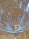 Delcampe - Six Verres à Eau En Cristal Taillé Et Gravé à Décor De Fleurs Et Frise Dans Le Goût De Baccarat St Louis - Glass & Crystal
