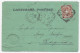 Postkarte Venetia 1900 Mit Prägeteilen Auf Der Rückseite - Ohne Zuordnung