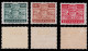 SAN MARINO POSTAGE DUE STAMPS.1945. SCOTT J65-J74.MH. - Ungebraucht