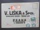 BRIEF Písek - Praha Mischfrankatur 1939  / P8570 - Cartas & Documentos