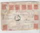 Lettre "Chargé" Hongrie Pour Paris, 1898 - Lettres & Documents