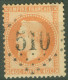 GC 510 Bohain En Vermandois Aisne  Sur 31 B/TB  - 1863-1870 Napoléon III Lauré