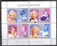 COB 2426-9 + BL420-3 Marilyn Monroe Complet-volledig 5 Blocs - Ungebraucht