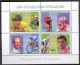 COB 2388-91 + BL402-5 Les Champions Cyclistes Complet-volledig 5 Blocs - Mint/hinged