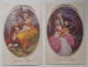 Cpa Lot 2x Litho Illustrateur Corbella Degami 852 Couple Marquis En Medaillon Serenade Mandoline  Fete Paques Top - Corbella, T.