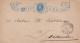 Postblad 29 Okt 1888 Gronignen (kleinrond) Naar Dordrecht (kleinrond) - Poststempels/ Marcofilie