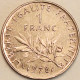 France - Franc 1978, KM# 925.1 (#4322) - 1 Franc